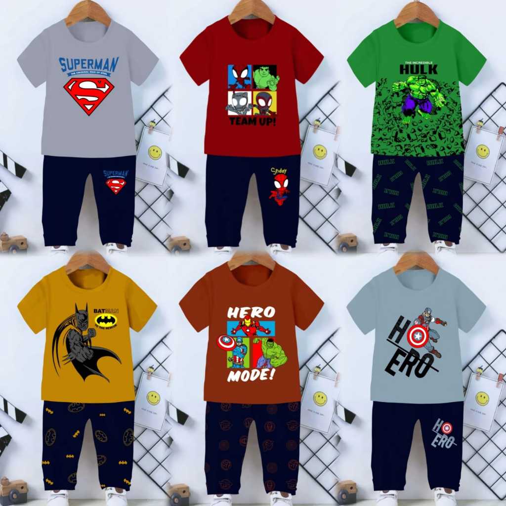 VALMELO SETELAN BAJU ANAK LAKI LAKI/CELANA PANJANG