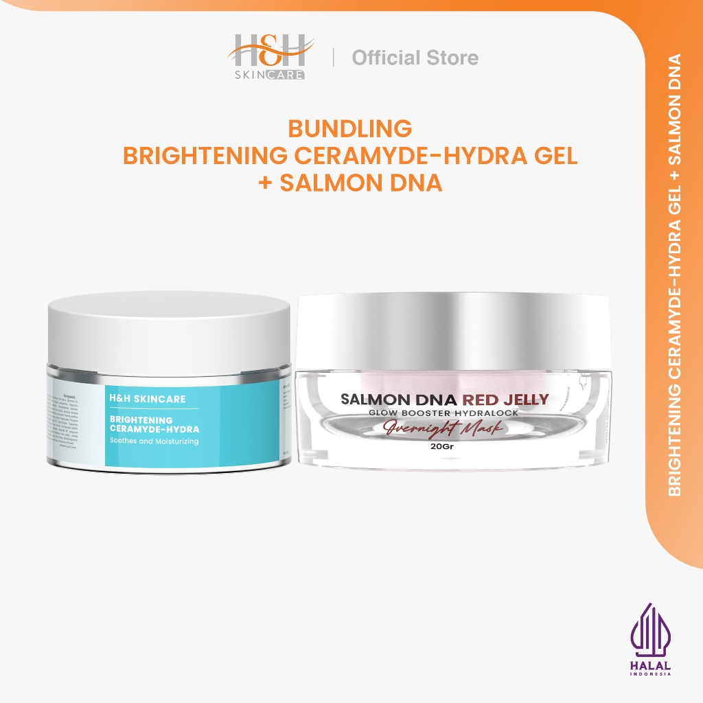 HNH Brightening Ceramide Hydra Gel (Skin Barrier Booster) & DNA Salmon Signature by Kamila