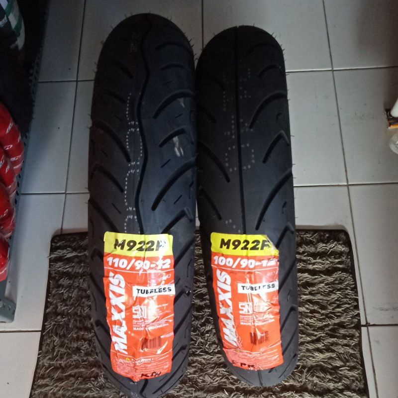 Ban maxxis scoopy ring 12 depan & belakang