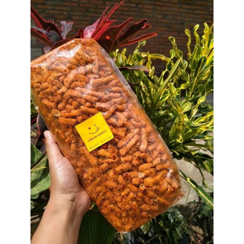 

basreng pedas daun jeruk 1 kg