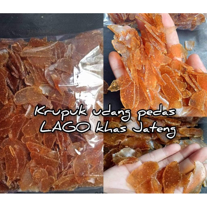 

Kerupuk Udang Pedas LAGO Khas Jawa Tengah