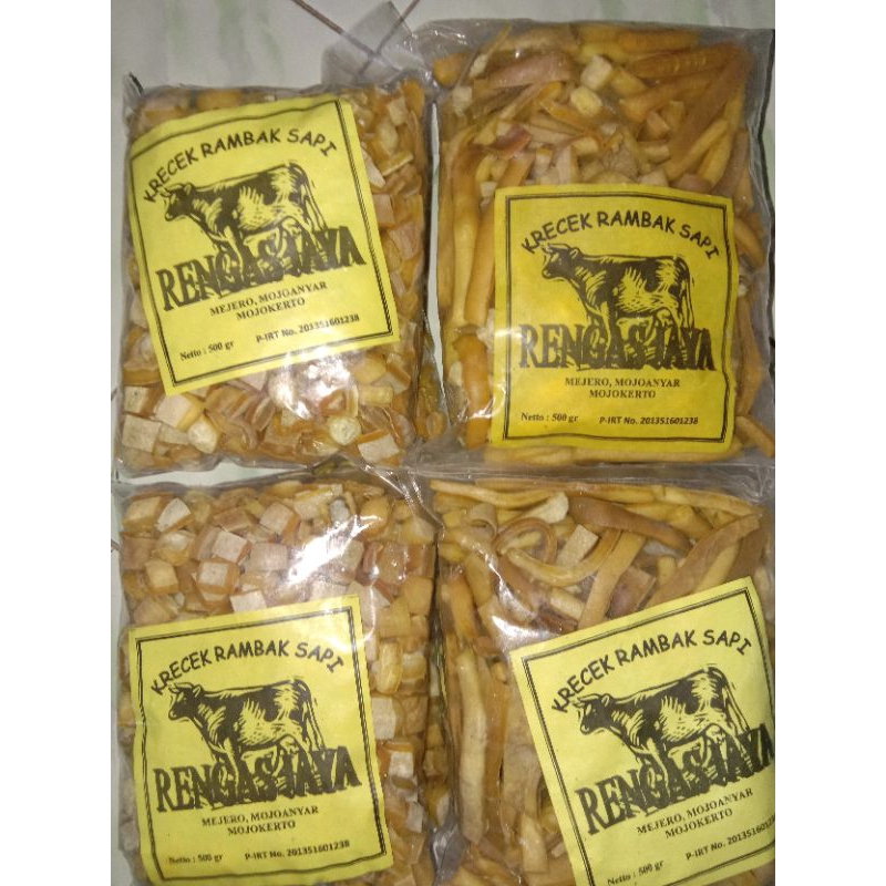 

Krecek Rambak Sapi Mentah 500Gram