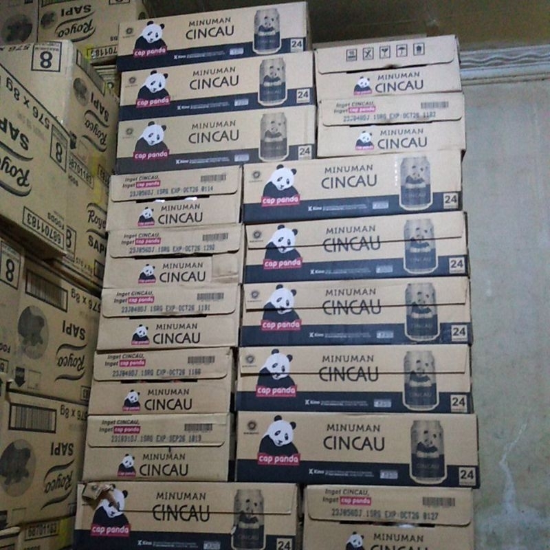 

Cincau Cap Panda 1dus Isi 24 Kaleng (khusus instan)