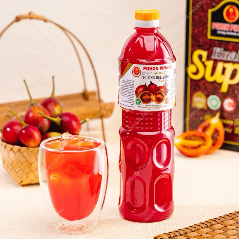 

SIRUP TERONG BELANDA POHON PINANG SUPER 1 Liter