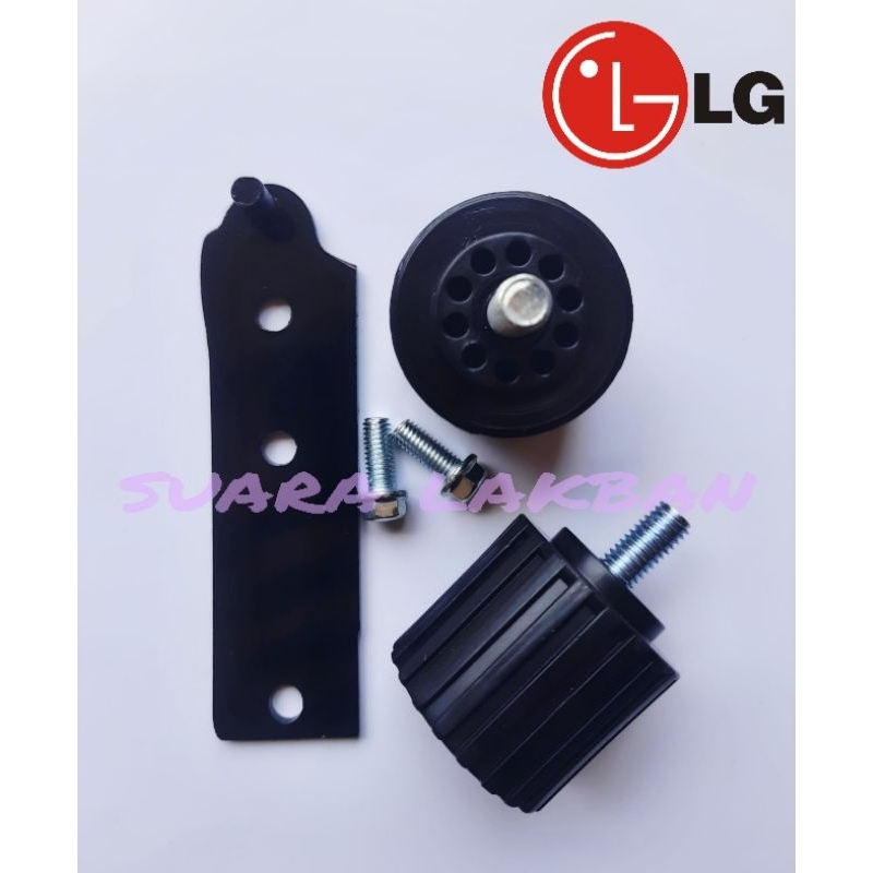 engsel dan kaki kulkas pendek LG
