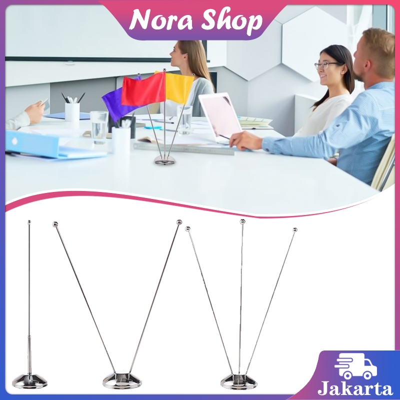 

Tiang Bendera Kecil Stand Tiang Bendera Meja V Shape Standing Bendera Stainless
