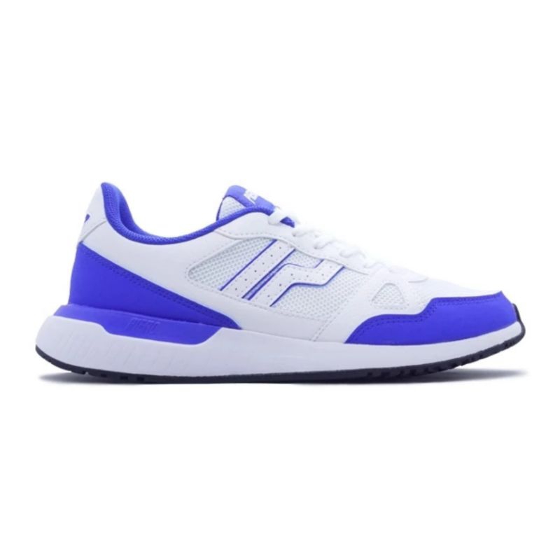 Sepatu Sneakers Casual Piero Rusher - White/Blue