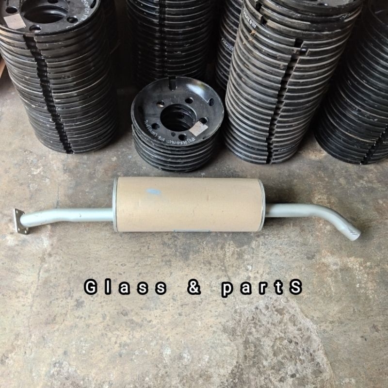 PIPA TABUNG KENALPOT ISUZU NKR 71 ELF TRUCK MODEL STANDART