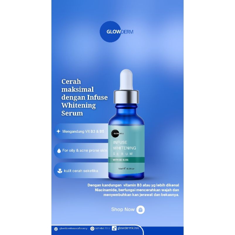 SERUM INFUS WHITENING by Glowderm