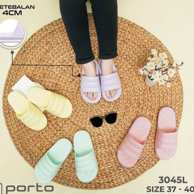 SANDAL KOKOP / SANDAL BANTAL / SANDAL WANITA / SANDAL SLOP 3045