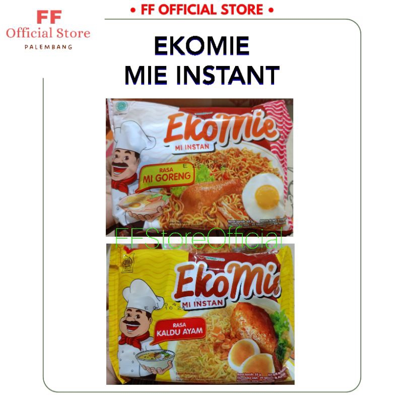

(BISA COD) EKOMIE Mie Goreng Mie Instant 1 Bks