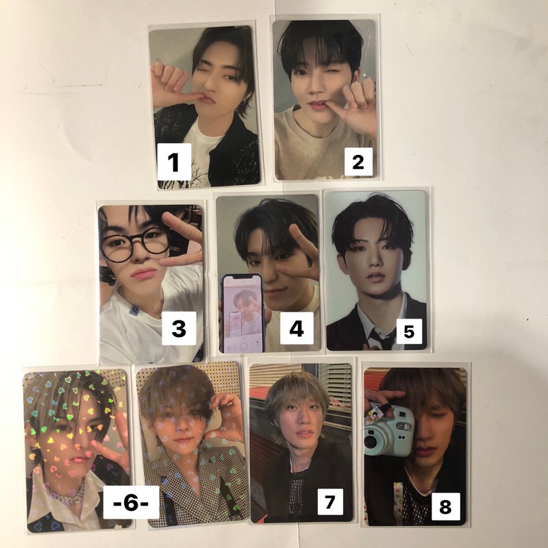 OFFICIAL PHOTOCARD TREASURE - JUNKYU JIHOON BARUDAK POB YEDAM HELLO82 JEONGWOO MIRROR