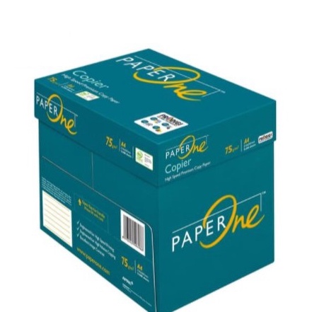 

PROMO MURAH PAPERONE A4 75 GRAM GrabGojek Termurah Kertas Fotocopy Print HVS A4 75 gr PaperOne Box Dus