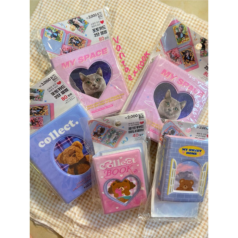 COLLECT BOOK KOLBUK PHOTOCARD PC DAISO KOREA NEW