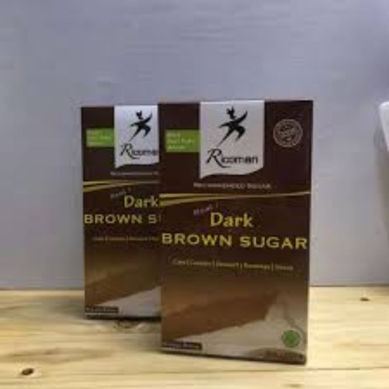 

Ricoman Dark Brown Sugar 500 gr