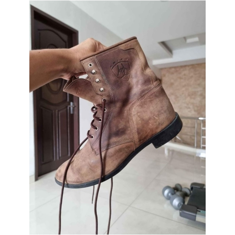 Sepatu Boots Ariat Kulit Ganas