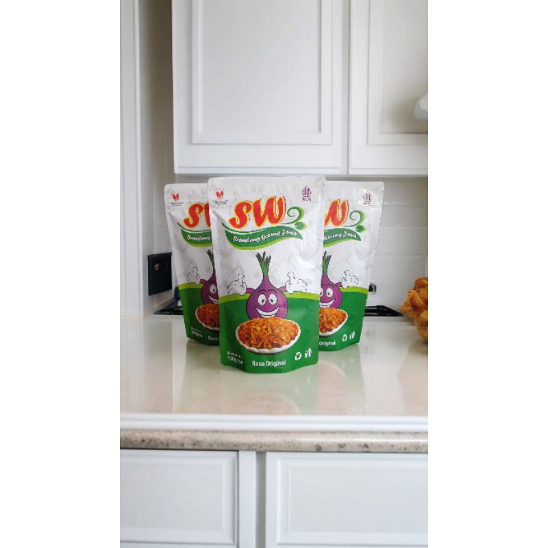 

Bawang goreng premium tanpa tepung SW Brambang Goreng Jawa 100gram
