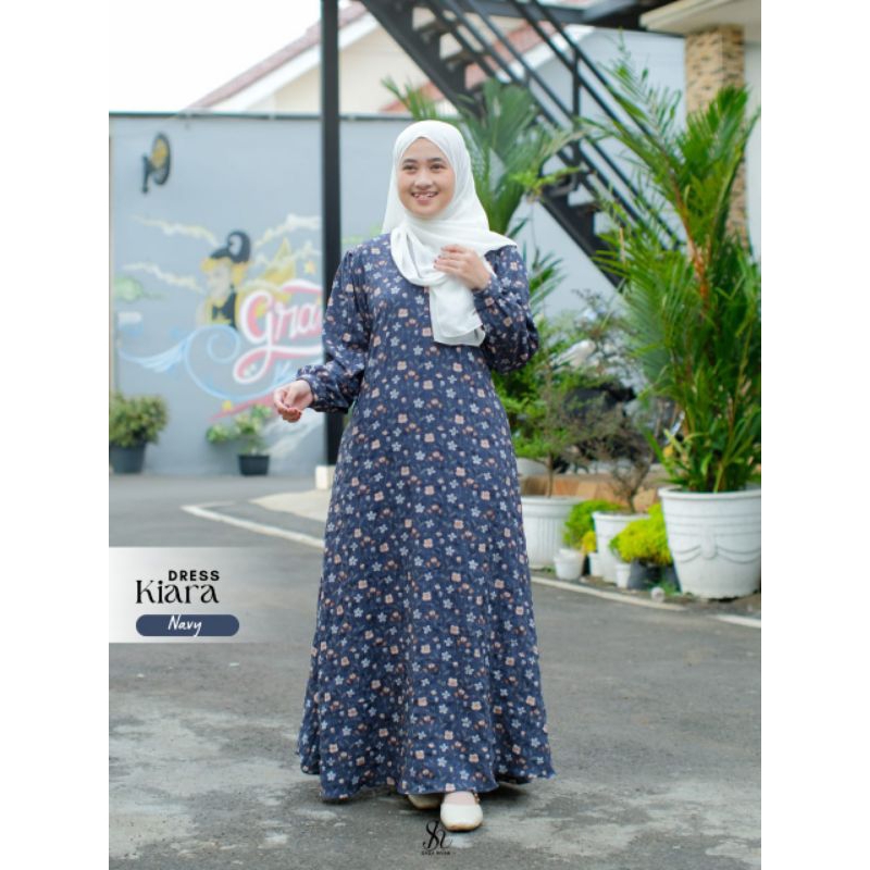 KIARA DRESS CRINKLE ORI SADA SZ S-XL
