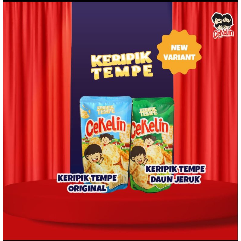 

Keripik Tempe Cekelin (50gr)