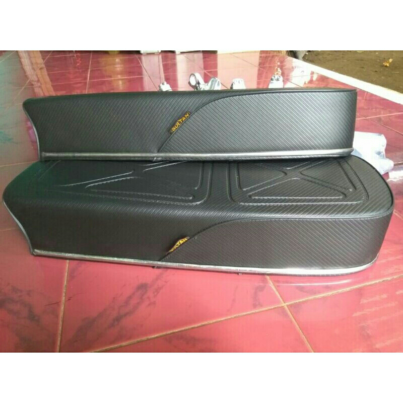 Jok jog CB SULTAN PART anti gembos jok cb 100 XX CARBON
