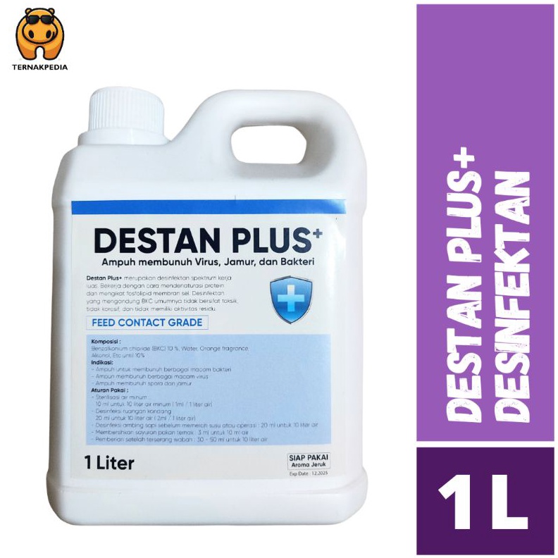 1212 sale Desinfektan Kandang 1 Liter  Desinfektan BKC 1 Aroma Jeruk Desinfektan Anti PMK  Desinfekt