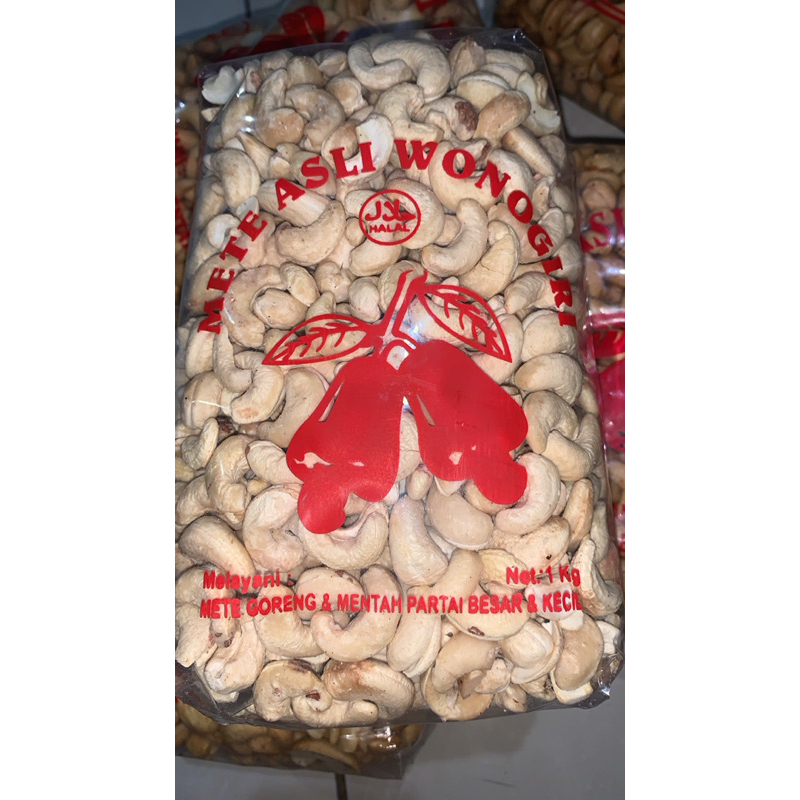 

KACANG METE ASLI WONOGIRI 250 gr