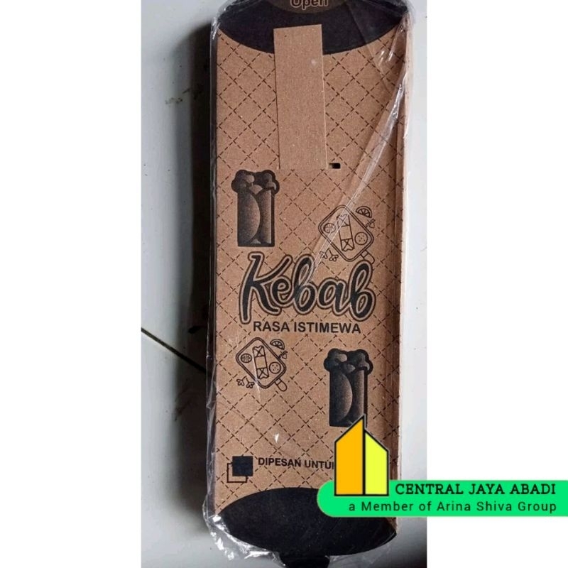 

150 LEMBAR KERTAS KEBAB TARIKAN UKURAN 25 × 10 CM HIGH QUALITY PRODUK TERBARU | KOTAK KEBAB KEKINIAN | DUS KEBAB VIRAL TIKTOK | KEMASAN KEBAB | BOX KEBAB 150 PCS MURAH | TOKO KEBAB OFFICIAL | CENTRAL JAYA ABADI | SHIVACORP 51441