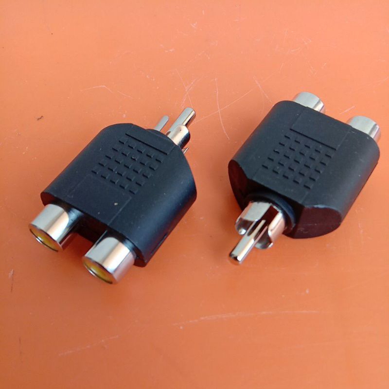 Jack Y RCA Sambungan Cabang RCA Paralel RCA
