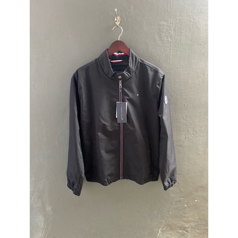 JACKET PRIA TOMMY HILFIGER BOMBER BLACK WATER RESIST ORIGINAL AUTHENTIC