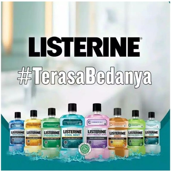 Listerine Mouthwash 250 ml I Listerine Kumur 250 ml