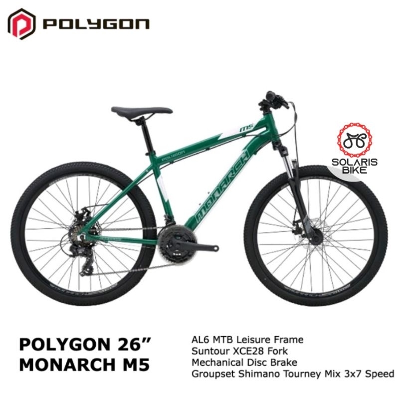 Sepeda Polygon MTB Federal Original Monarch 5 New 2023
