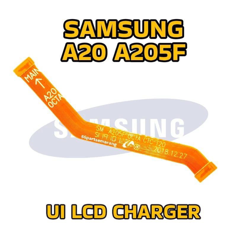 Flexibel Flexible Ui LCD Main Board Charger Samsung A20 A205f Copotan Cabutan