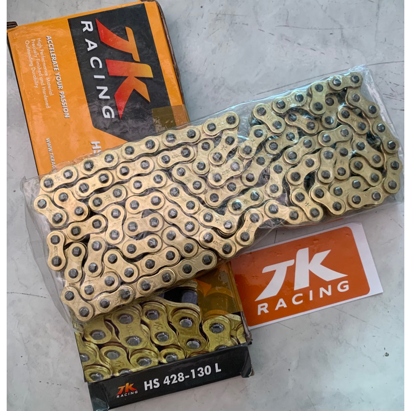 rantai gold TK racing 428 HS 130L 428 130