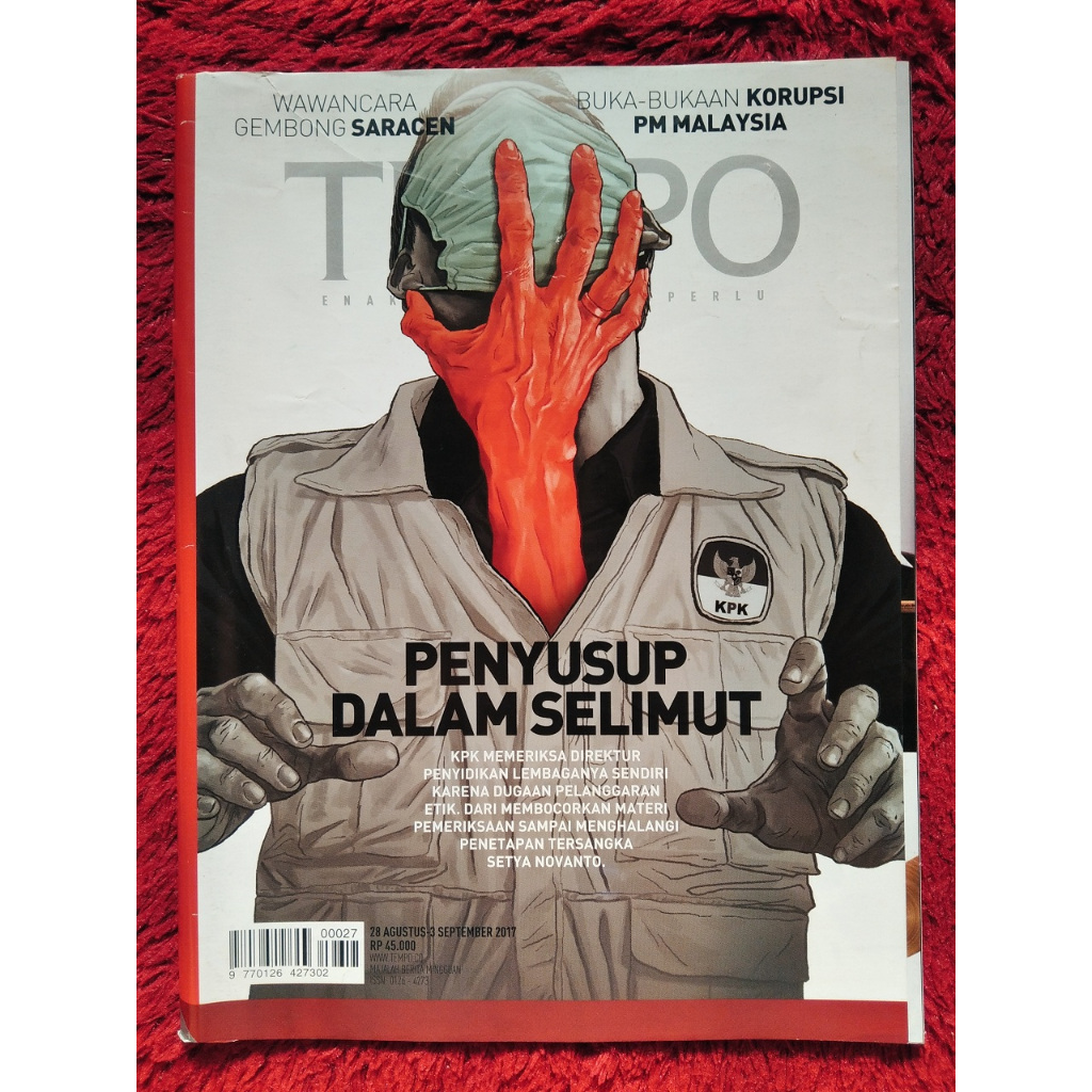 MAJALAH TEMPO 28 AGUSTUS-3 SEPTEMBER 2017 - B