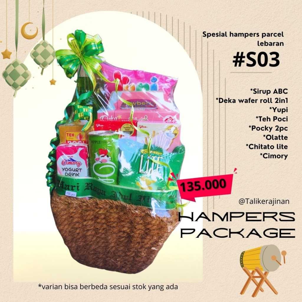 

Special Hampers Parcel Lebaran // Free giftcard