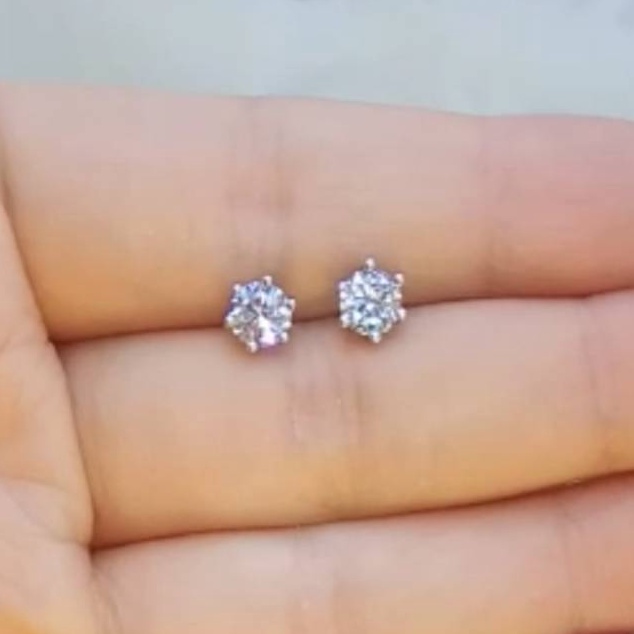 Original La Vienne  Aksesoris Perhiasan Anting Titanium Wanita Anti Karat  Tania serbuuu
