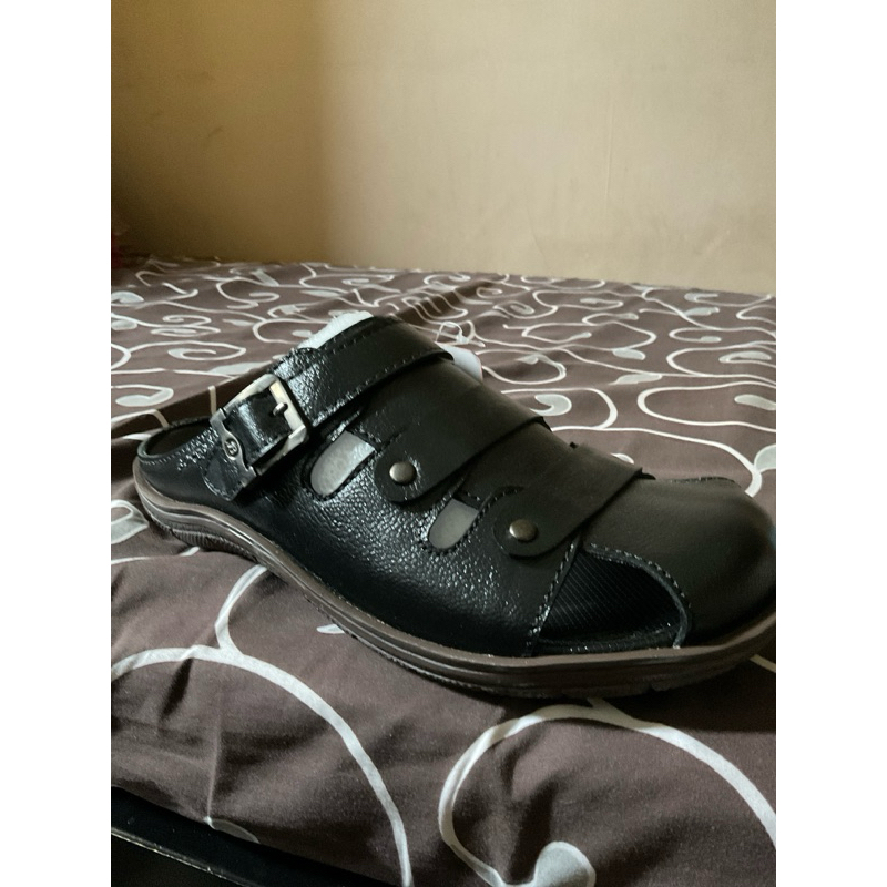 sepatu kulit borsa asli