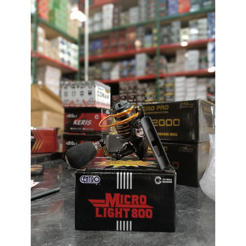 Reel Mini Udang/ Ul Centro Micro Light 800