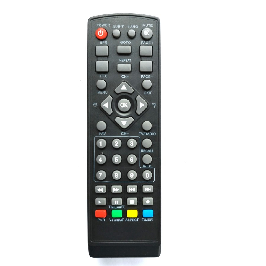 REMOT REMOTE EZ-BOX STB E-701 DVB-T2 EZBOX SET TOP BOX