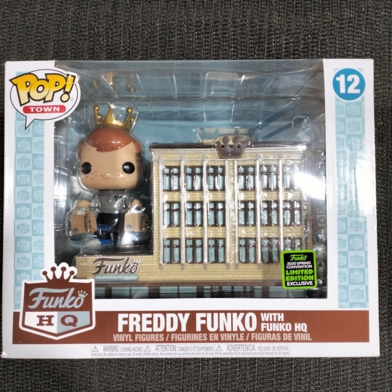 Funko Pop Funko HQ: Freddy Funko With Funko HQ #12 (2020 Spring Convention Exclusive) (Box Damage)