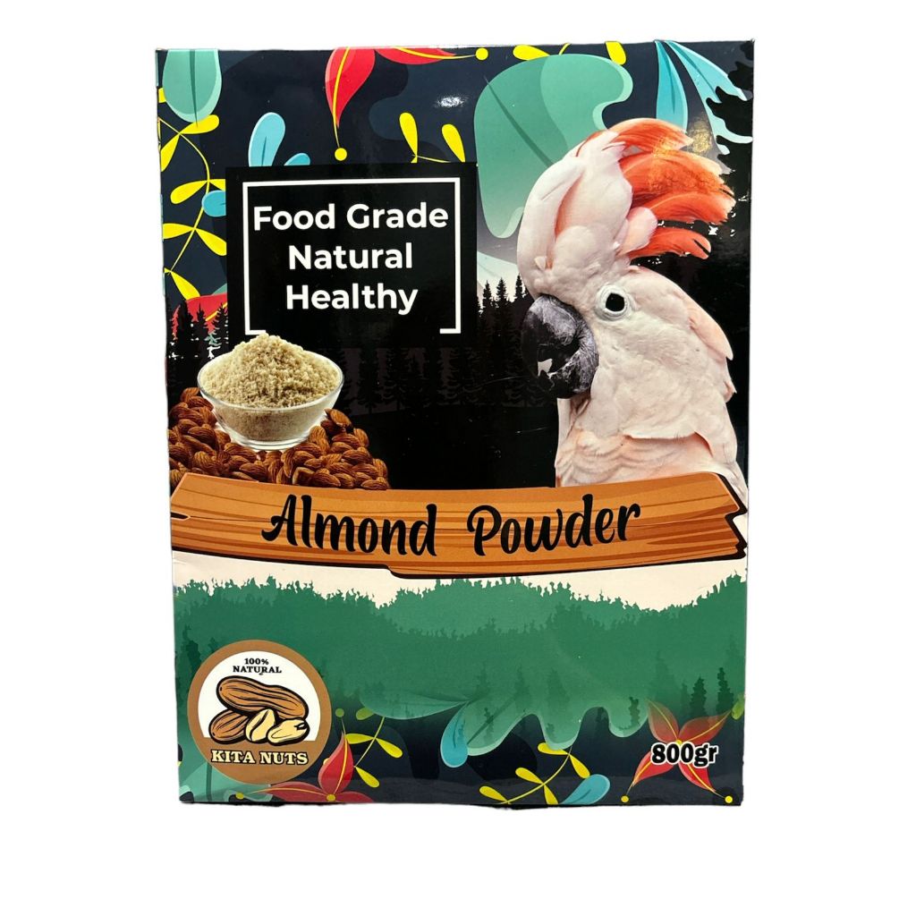 

ALMOND POWDER BUBUK KACANG ALMOND FOOD GRADE PREMIUM KITANUTS 800GR