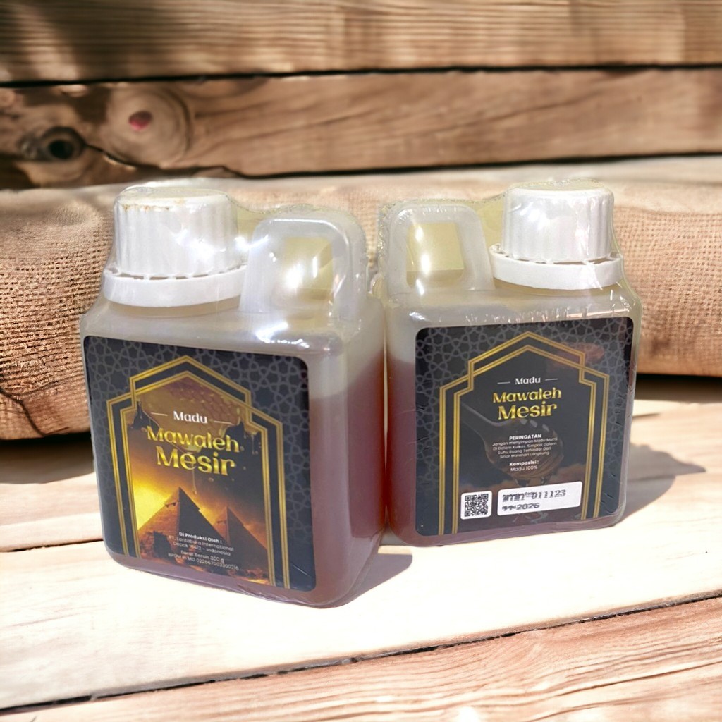 

500 Gram - Madu Mawaleh Mesir 100% Madu Asli BPOM