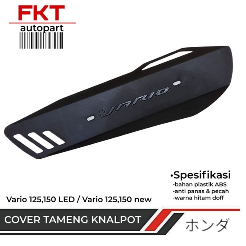 COVER KNALPOT ALL VARIO DARI TERLAMA SAMPAI TERBARU TAMENG TUTUP KNALPOT KENALPOT PENUTUP PELINDUNG 