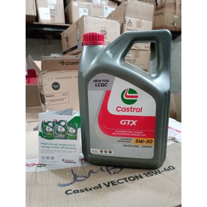 OLI CASTROL GTX ULTRACLEAN LCGC 5W-30 3,5 Liter