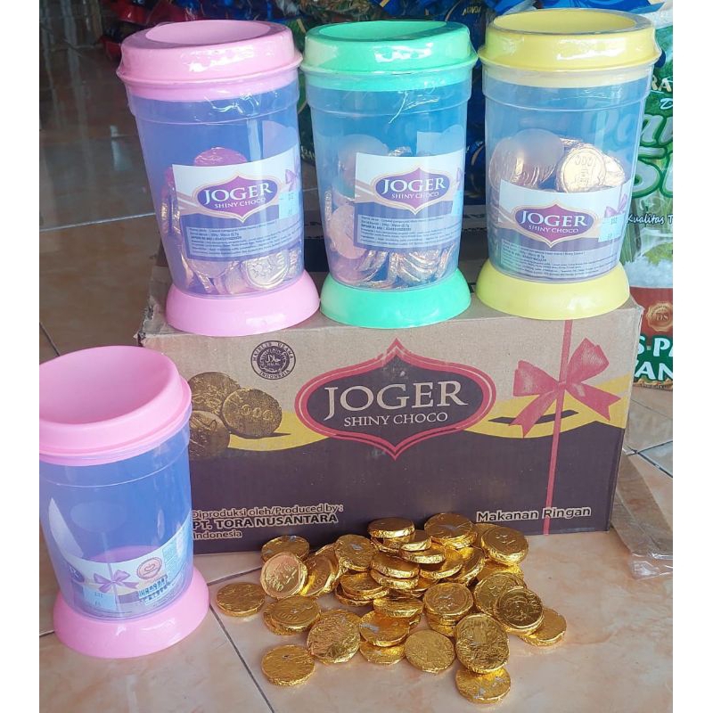 

Coklat Coin Joger Toples besar 350gr (50pcs)