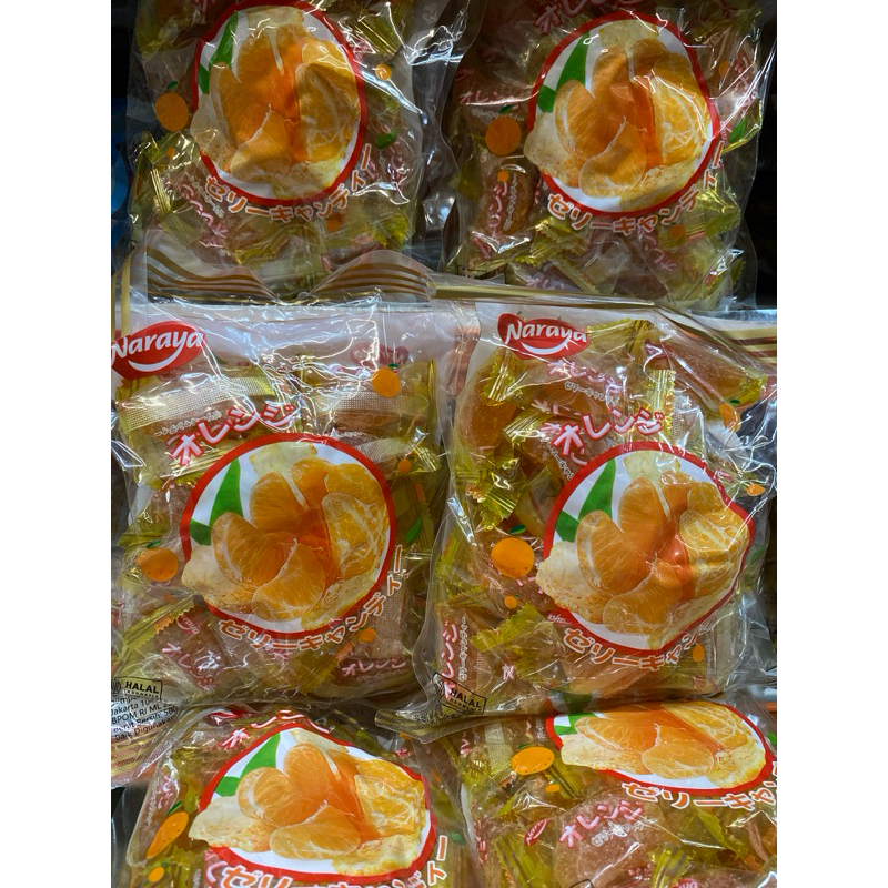 

Naraya orange candy 500gr
