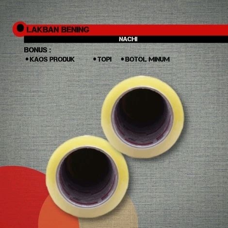 

Lakban Bening 2 Inch Nachi Tape Original Plakban Bening Tape Lakban Jumbo Bening Nachi Terbaru Terlaris