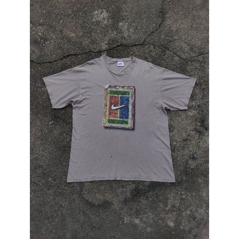 Kaos vintage nike court 90s second