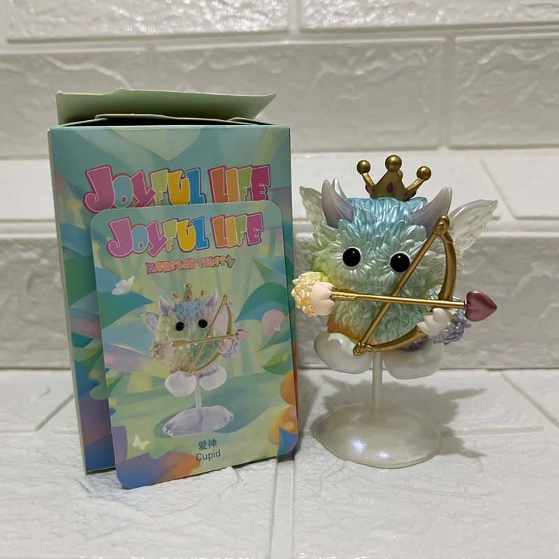 Pop Mart Instinct Toy Monster Fluffy - Cupid (Glow in the dark)