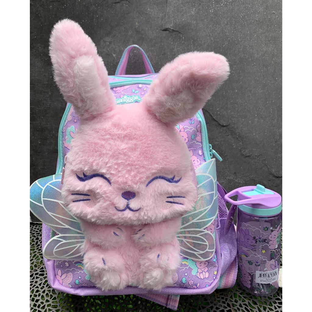 SMIGGLE BLAST OFF JUNIOR SET BACKPACK & BOTTLE RABBIT BIG - SET TAS & BOTOL SMIGGLE